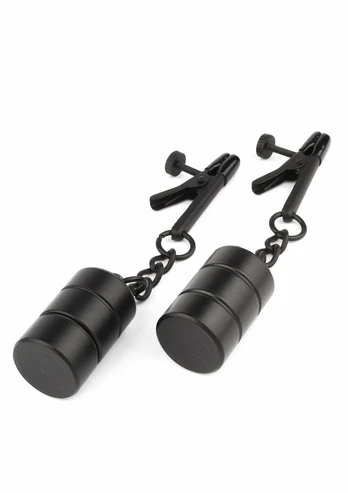 Mr. Steel Adjustable Nipple Clamp Set with Stainless Steel Weights