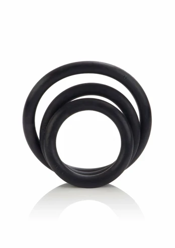 Rubber Ring 3 Piece Set - Flexible Silicone Support Rings, 3 Sizes