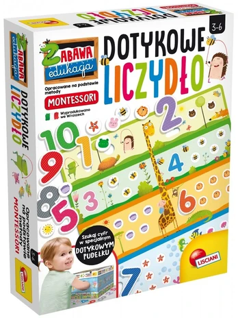 Edukacinis žaidimas Lisciani: Montessori Plus: Touch Licens