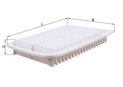 Oro filtras KNECHT LX4476 kaina