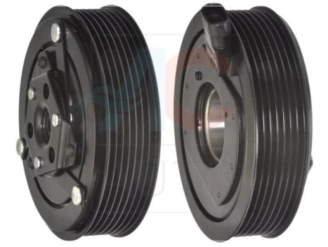 Magnetinė sankaba, oro kondicionieriaus kompresorius ACAUTO AC-06DL08