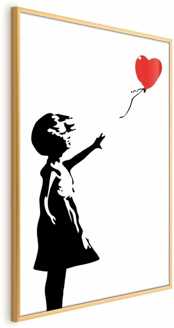 Artgeist Plakatas - Girl with a Balloon