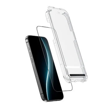 Oem Benks Tempered glass Ultra Shield HD (AA67) for Iphone 17 16 Pro juodas
