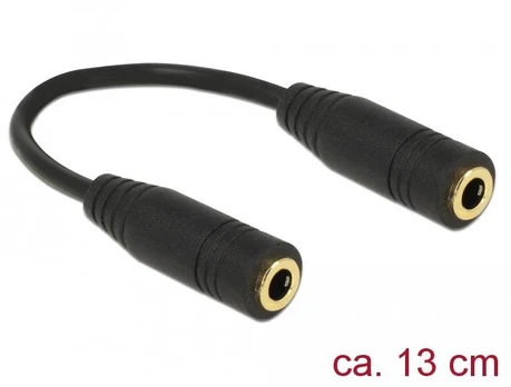 DELOCK Adapteris Audio Klinke 3.5mm 4Pin-Bu > Bu 0.13m