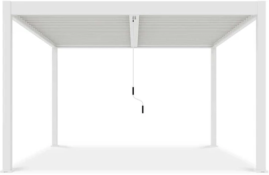 Pavėsinė Pergola ELEGANCE DUO 4x4, Baltas