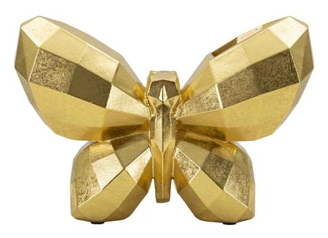 Vaza Butterfly Gold, 22,5 × 15 × 8 cm