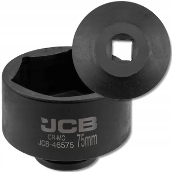 Jcb smūginis lizdas 3/4" 75mm 6-kampis Cr-mo