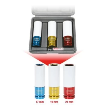 Sustiprintų galvučių rinkinys KS TOOLS 515.1005