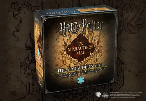 Harry Potter The Marauder’s Map Cover (1000 elements)