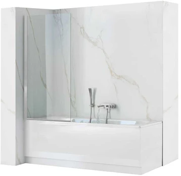 Vonios sienelė Rea Lagos Fix, 70 cm, Chrome