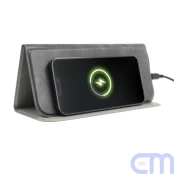 Mouse pad + wireless charger 15W OJD-82 brown/grey kaina