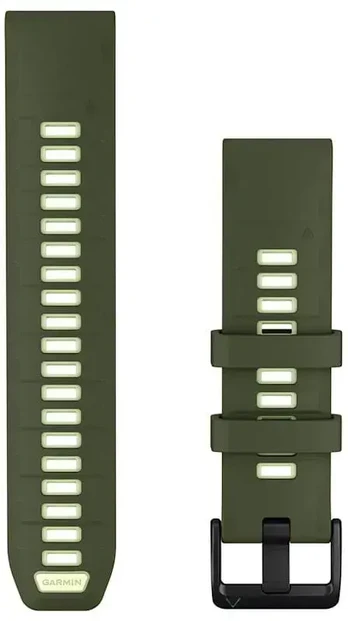 Garmin kellarihm QuickFit 22mm fenix 9 Pro, olive drab/citron