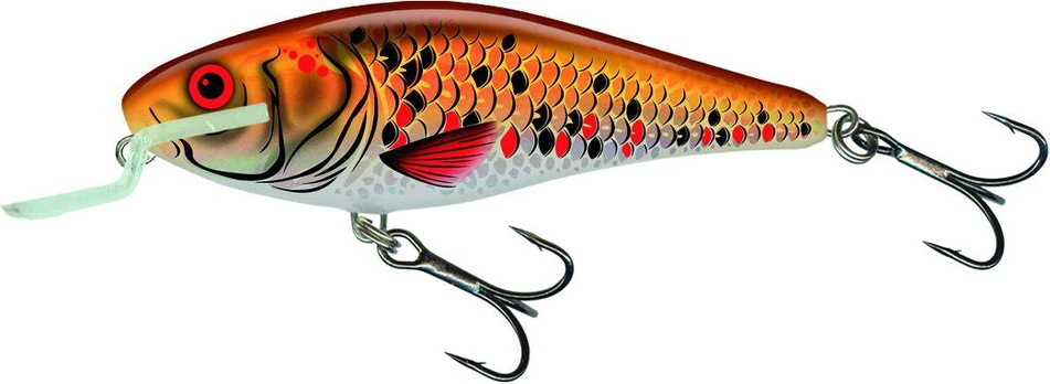 Vobleris Salmo Executor Shallow Runner, 5 cm, Holographic Golden Back