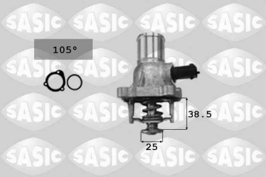 Termostatas, aušinimo skystis SASIC 3306054
