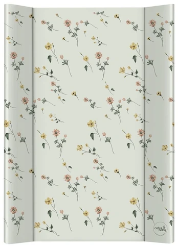 Kietas vystymo kilimėlis Ceba Baby Basic Floral Breeze, 50 × 70 cm