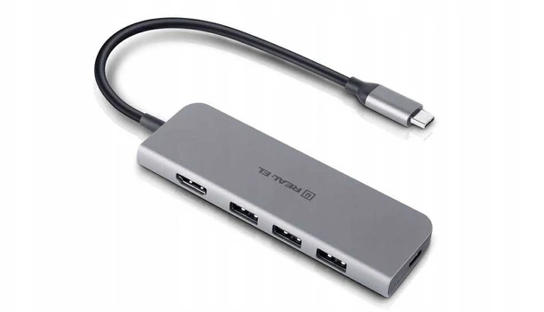 Daugiafunkcinis adapteris REAL-EL CQ-700