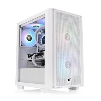 Stacionarus kompiuteris Thermaltake Versa H16 TG ARGB Baltas