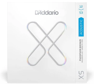 Stygos akustinei gitarai D'Addario XSAPB1253 Phosphor bronze