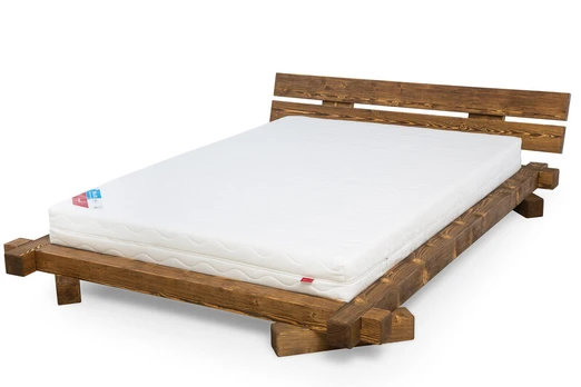 Lova Carl 180 x 200, ruda