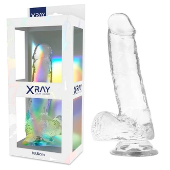 Xray Clear Dildos 18,5 cm