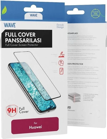 Wave Full Cover, Huawei P30 Lite, juodas
