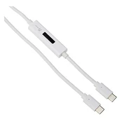 J5Create USB-C DYNAMIC POWER METER/CHARGING CABLE TO USB-C kaina