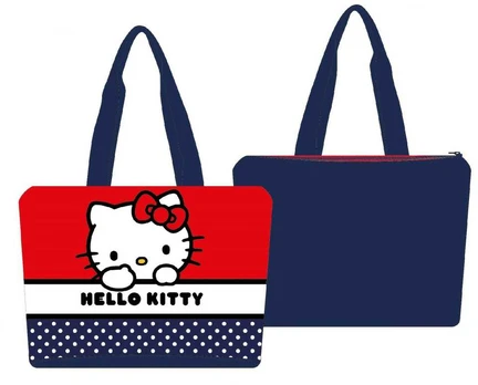 Mielas „Hello Kitty“ paplūdimio krepšys 47 cm