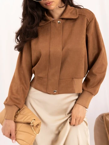 Italy Moda Striukė-MI-KR-A3354.50-camelowy