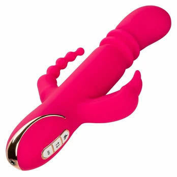 Calexotics Heated Silicone Triple Rabbit