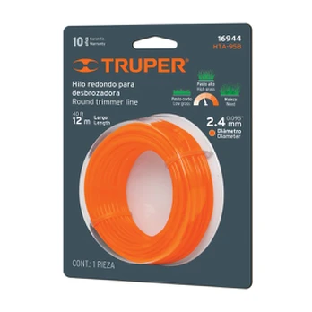 Truper apvalus pjovimo valas, 2.4 mm x 12 m