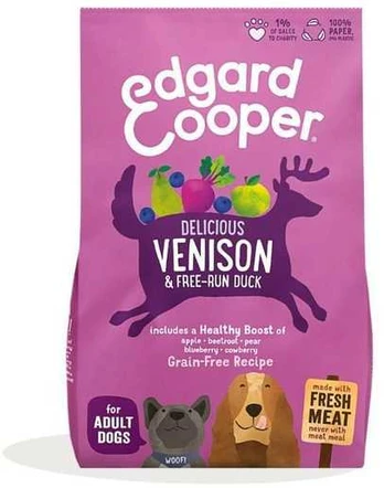 Edgard Cooper - Fresh Venison & Free-run Adult Duck - 12kg