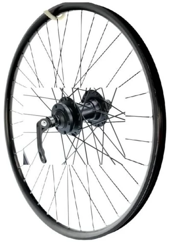 Priekinis 27,5" dviračio ratas 25 mm, juodas