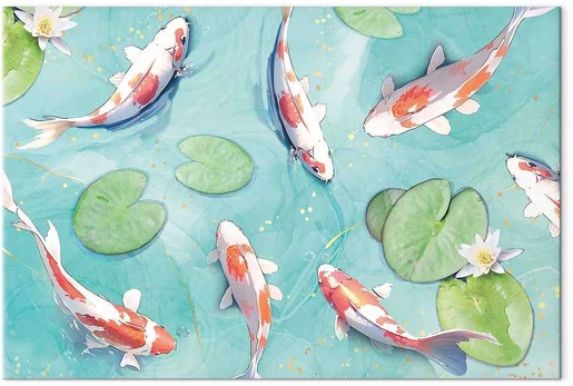 Artgeist Paveikslas - Pond in Japan