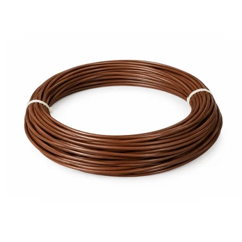 Viengyslis elektros laidas AV 1,5 mm², rudas
