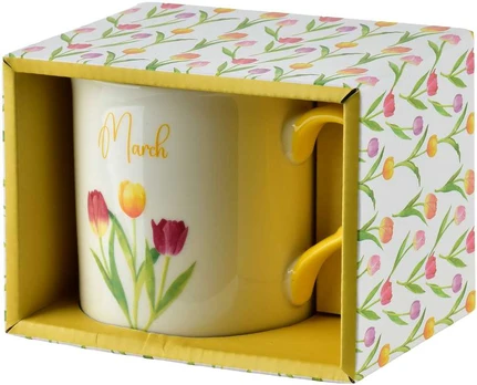 Affek Design MES Puodelis marzec 320ml 8,7x9cm March