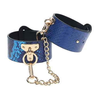 Ouch By Shots Florence Collection - Leg Cuffs - Mėlyna