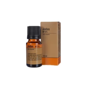 Jodas BP 5% odos tirpalas 10 ml