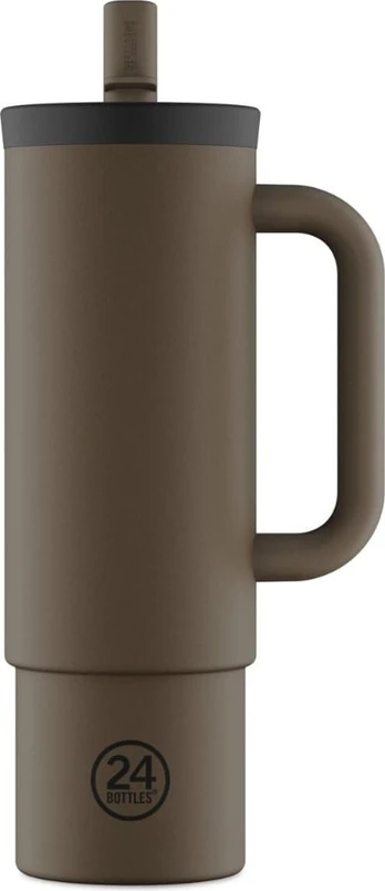 24Bottles - Straw Cup - Mocha - 800 ml