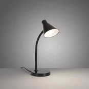 JUST LIGHT. LED stalinė lempa Pixie, plastikinė, juoda