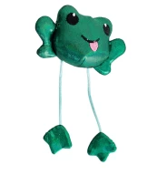 Petstages Toss 'N Dangle Frog žaislas katėms, 14 cm kaina