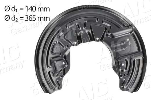 Apsauginis skydas, stabdžių diskas AIC 56315