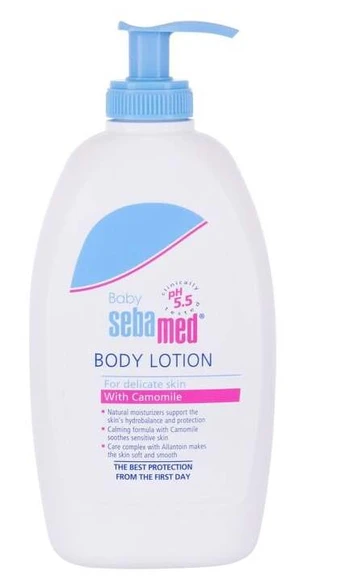 Kūno losjonas Sebamed Baby, 107631, 400 ml