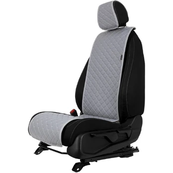 Sėdynės užvalkalas EVAtech ECO Basic, 1 vnt. - pilka / pilki kraštai / pilkos siūlės