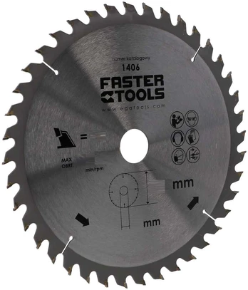 Faster Tools Pjūklo diskas D300x30mm 48z