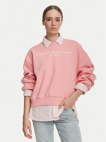 Tommy Hilfiger Džemperis WW0WW47831 Rožinė Regular Fit