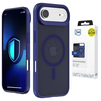Dėklas Apple iPhone Air - 3mk Smoke MagCase Mėlyna