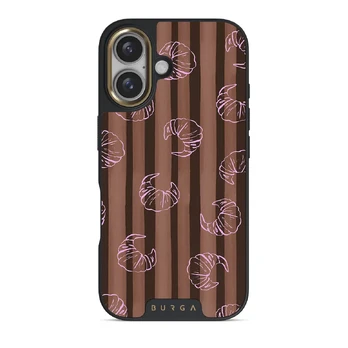 Girl Dinner - iPhone 16 Plus Case, Elite Dark (MagSafe) / Gold