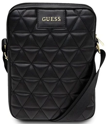 Guess Bag GUTB10QLBK 10" black Quilted Tablet Bag
