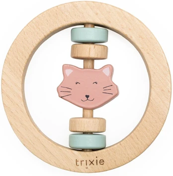 Barškutis, katė Trixie Wooden, rudas