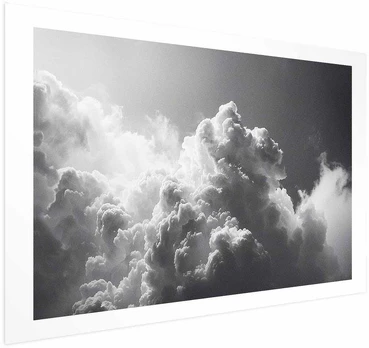 Artgeist Plakatas - Extraordinary Phenomenon: The Sun Illuminating Dark Clouds